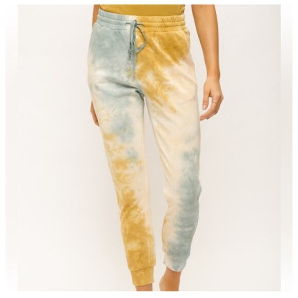 NWT! Mystree Womens Sz Sm Jogger Pant 2 Front Pockets Functional Drawstring K129 - Picture 3 of 5